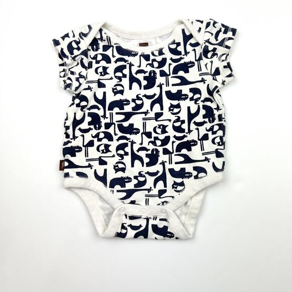 Tea Collection Zoo Animals Onesie - Picture 2 of 5